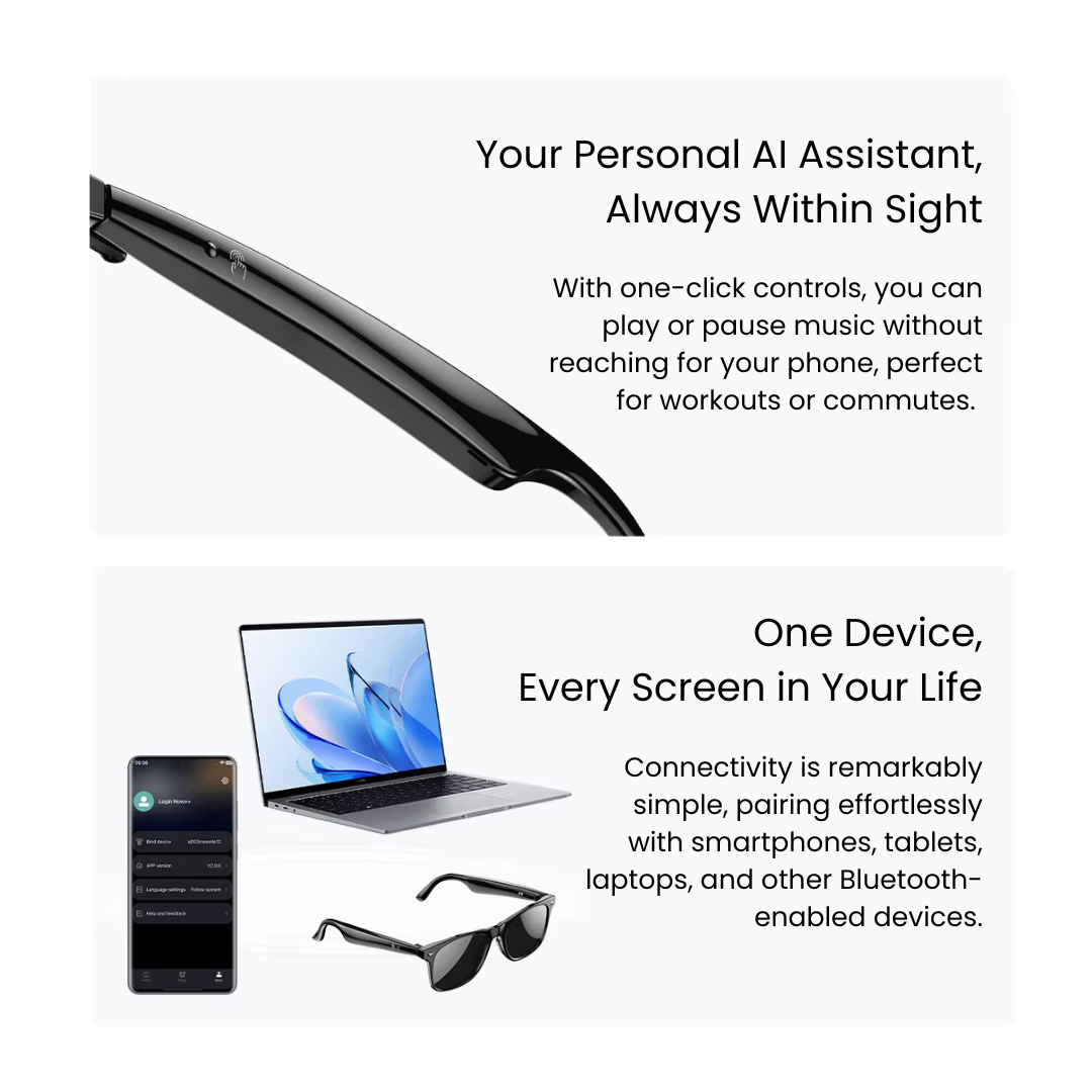 Babel Nex G3 Smart AI Glasses